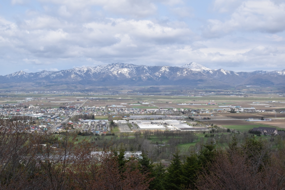 奈井江町全景